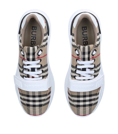 Burberry Check Regis Sneakers